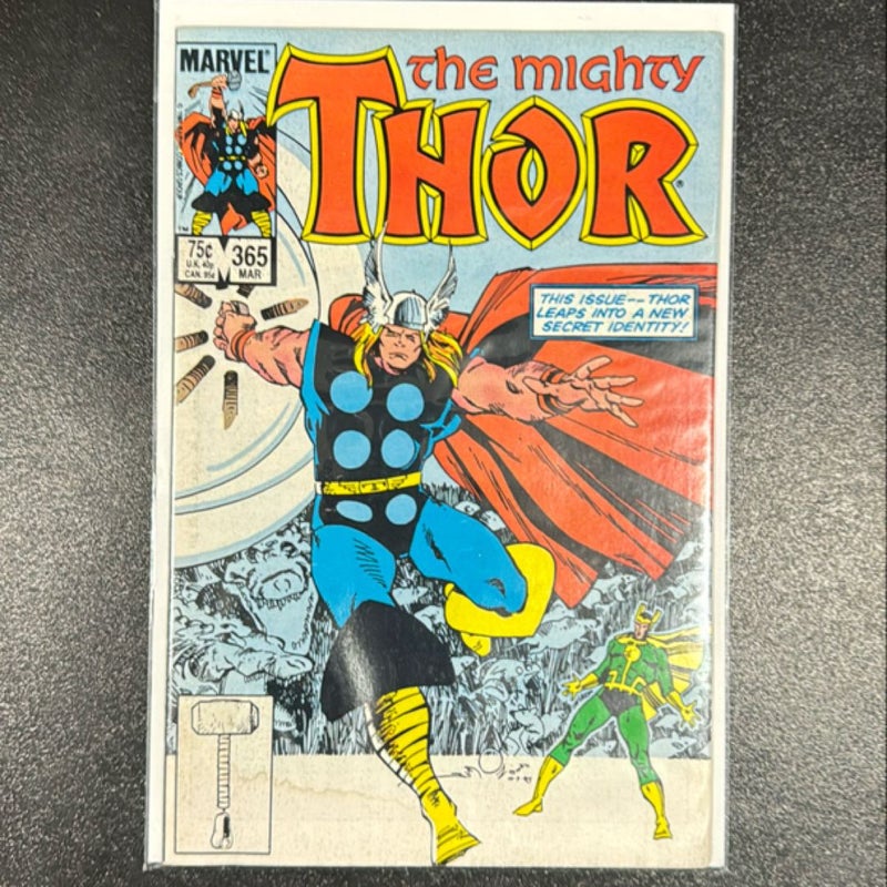 The Mighty Thor # 365 March 1985 Marvel Comics  