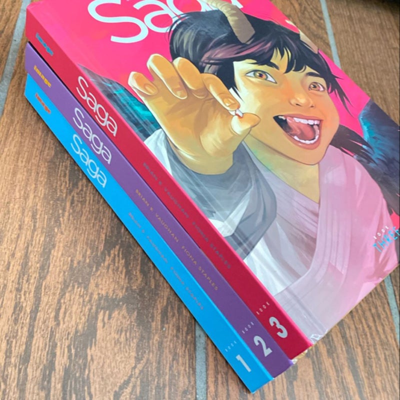 Saga Book 1-3 Complete