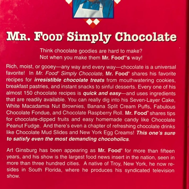 Mr. Food Simply Chocolate