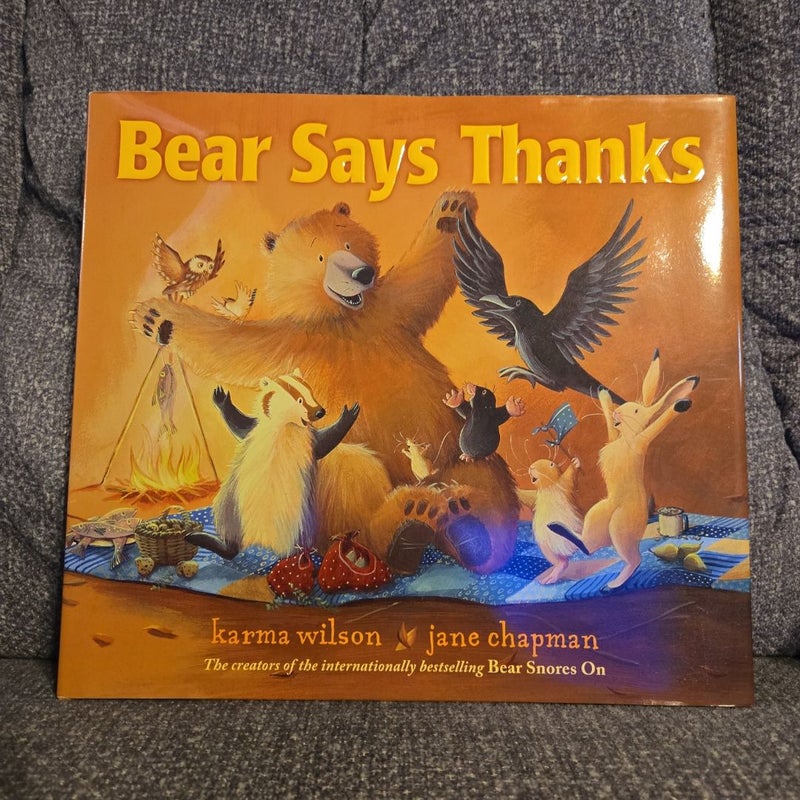Bear Says Thanks