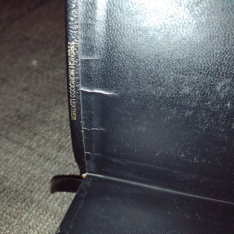 King James version holy Bible Cambridge genuine leather
