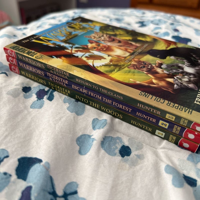 Warrior Cats Tigerstar and Sasha Manga 1-3