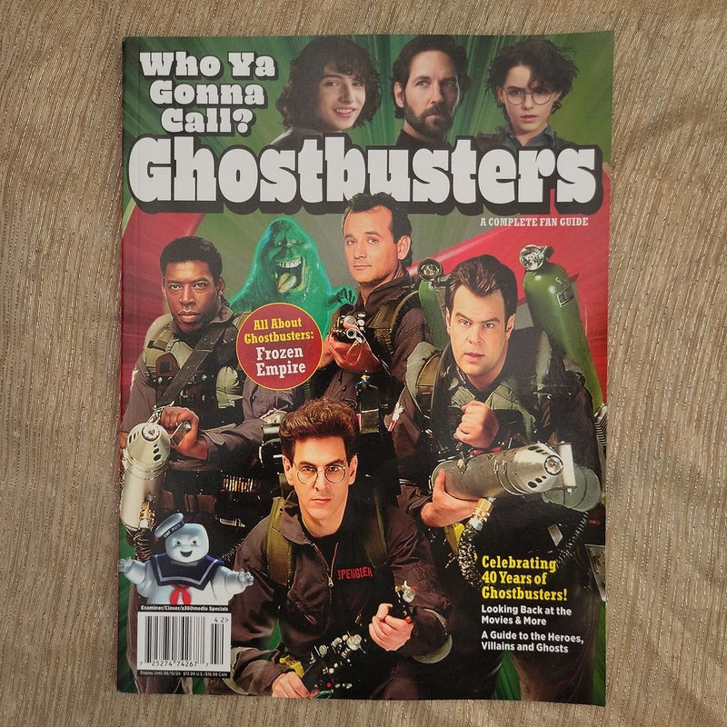 Who Ya Gonna Call? Ghostbusters