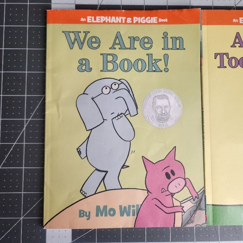 ELEPHANT & PIGGIE 2 book bundle