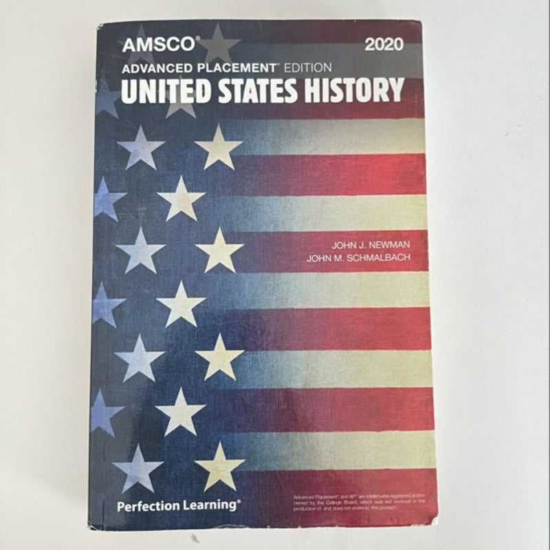 Advanced Placement United States History, 2020 Edition