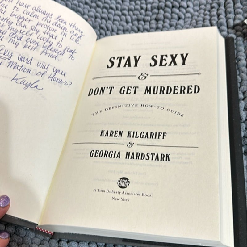 Stay Sexy and Don't Get Murdered