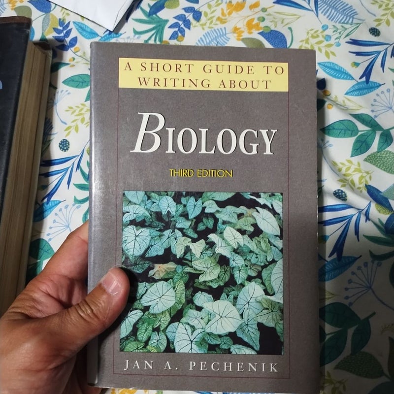 A Short Guide to Writing about Biology