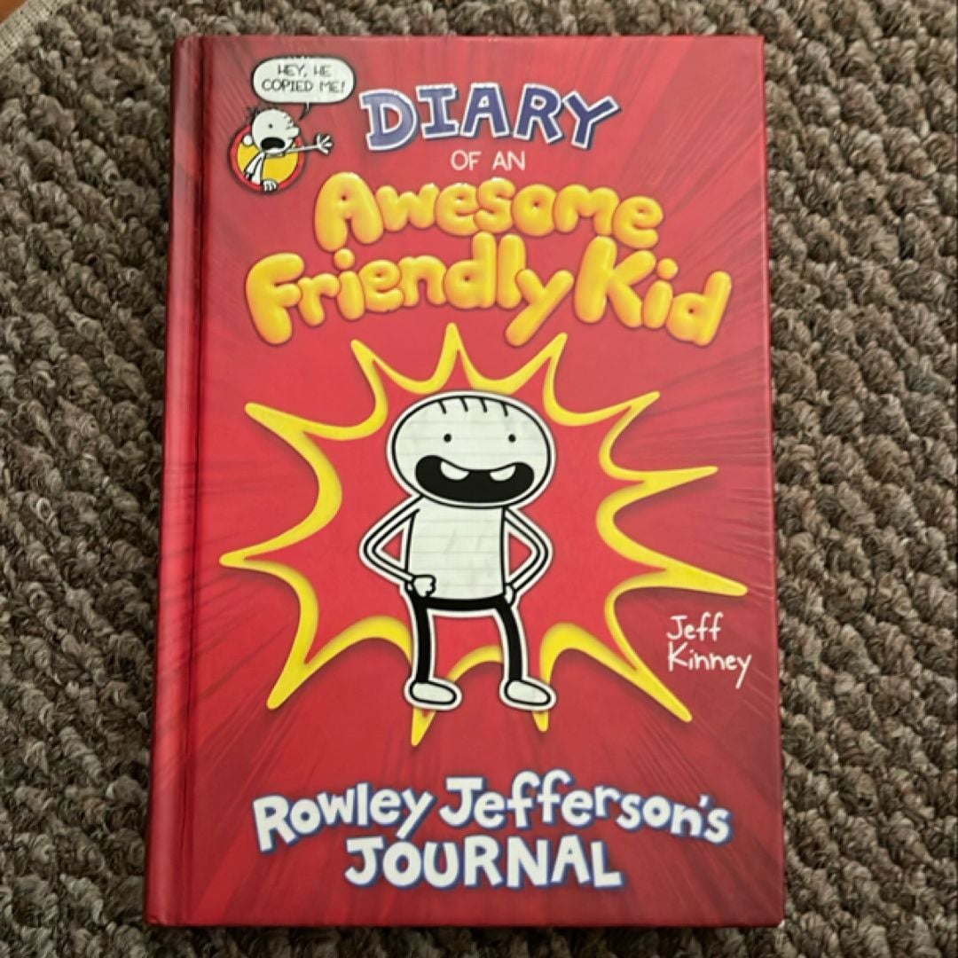 Diary of an Awesome Friendly Kid: Rowley Jefferson's Journal by Jeff ...