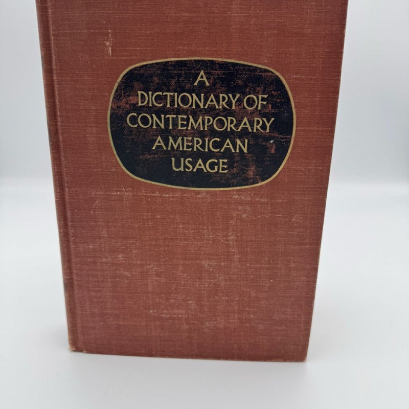 A Dictionary of Contemporary American Usage