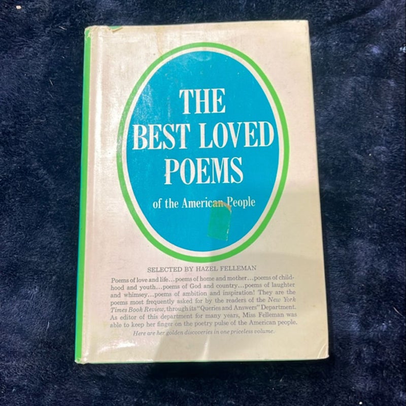 The best loved poems of the American people