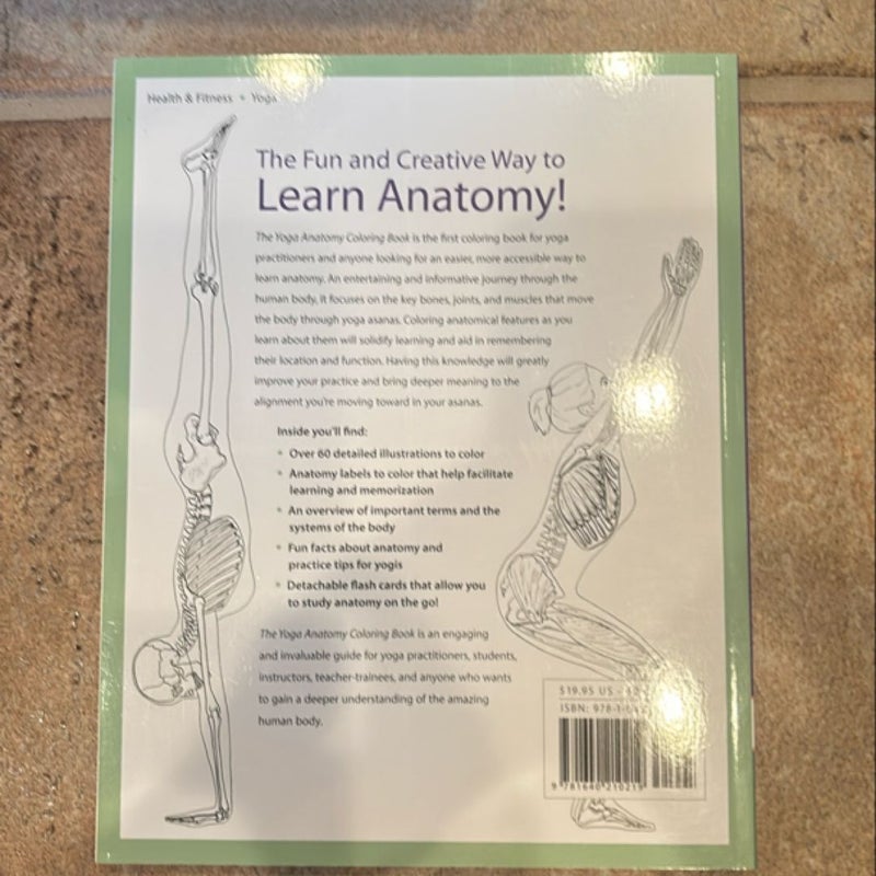 The Yoga Anatomy Coloring Book