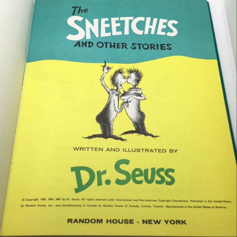 The Sneetches and Other Stories