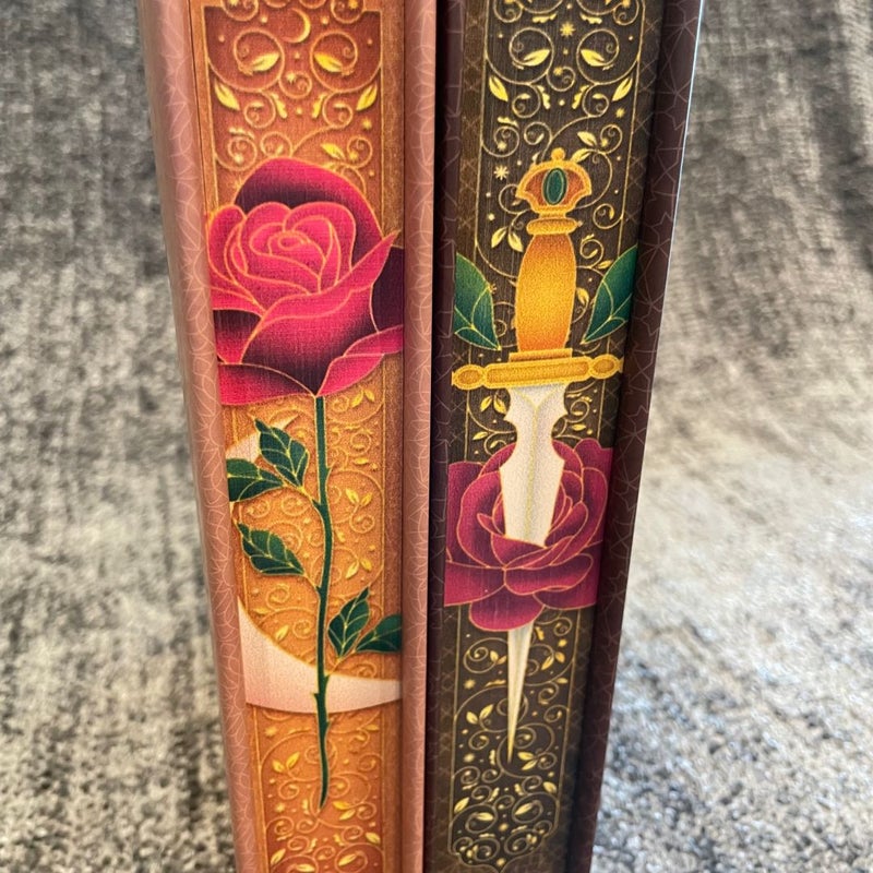 The Warth and the Dawn & The Rose and the Dagger FAIRYLOOT set HAND SIGNED