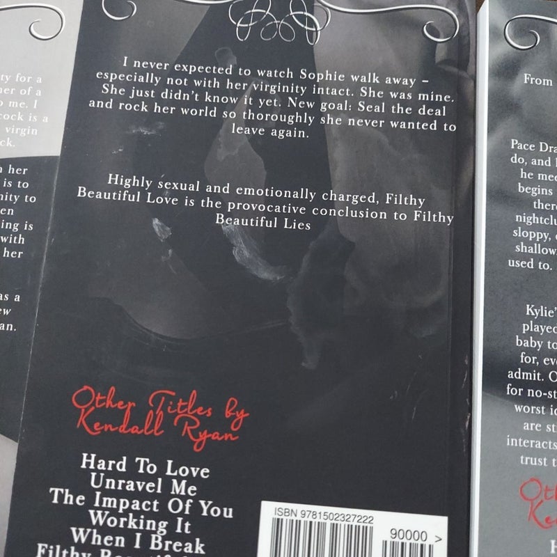 Filthy Beautiful Lies series and When I Break