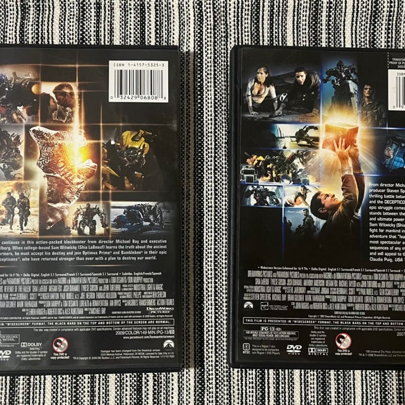 Transformers DVD set 