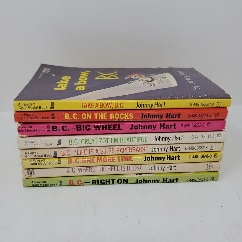 B.C. by Johnny Hart - 8 books