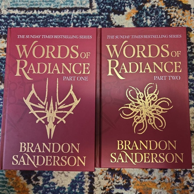 Fairyloot Words of Radiance Part One