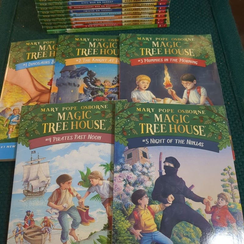 Magic Treehouse set (20 books) 