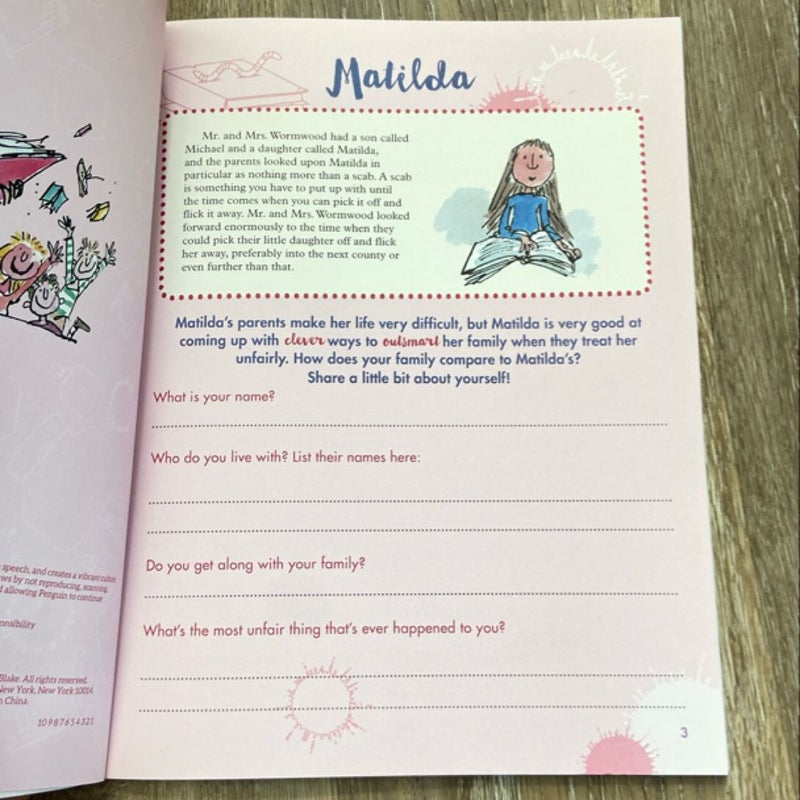 The Marvelous Matilda Sticker and Activity Book