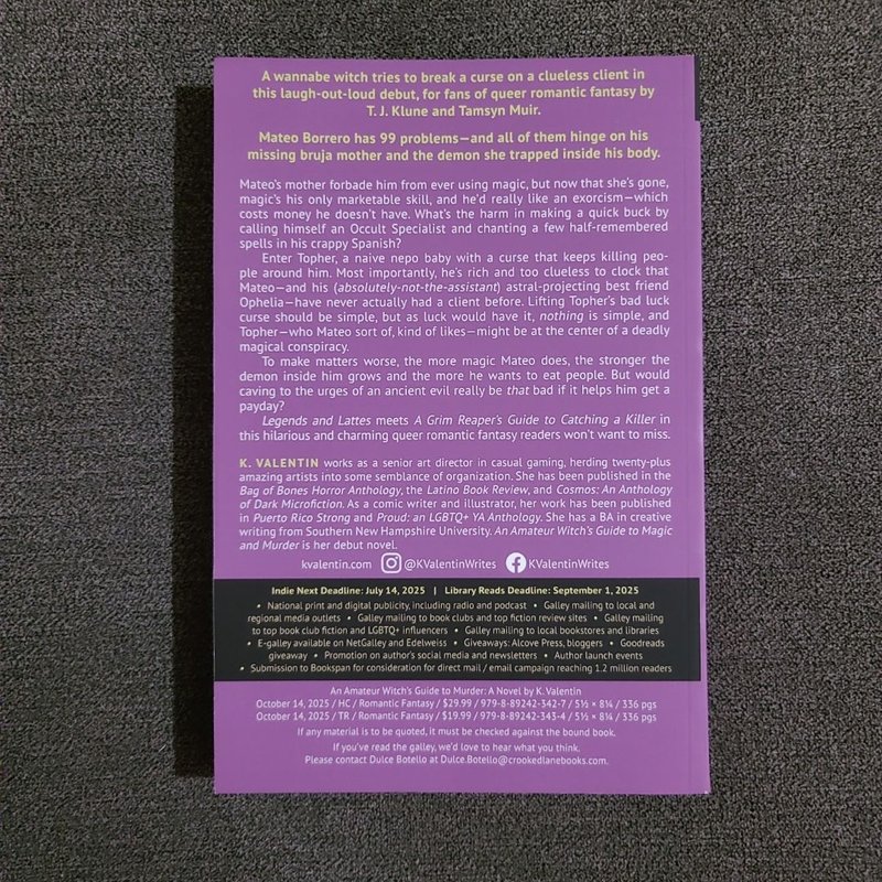 An Amateur Witch's Guide to Murder