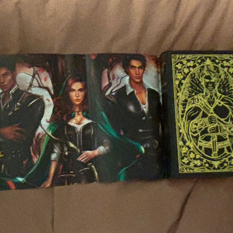 Blood and ash series fairyloot signed  edition 