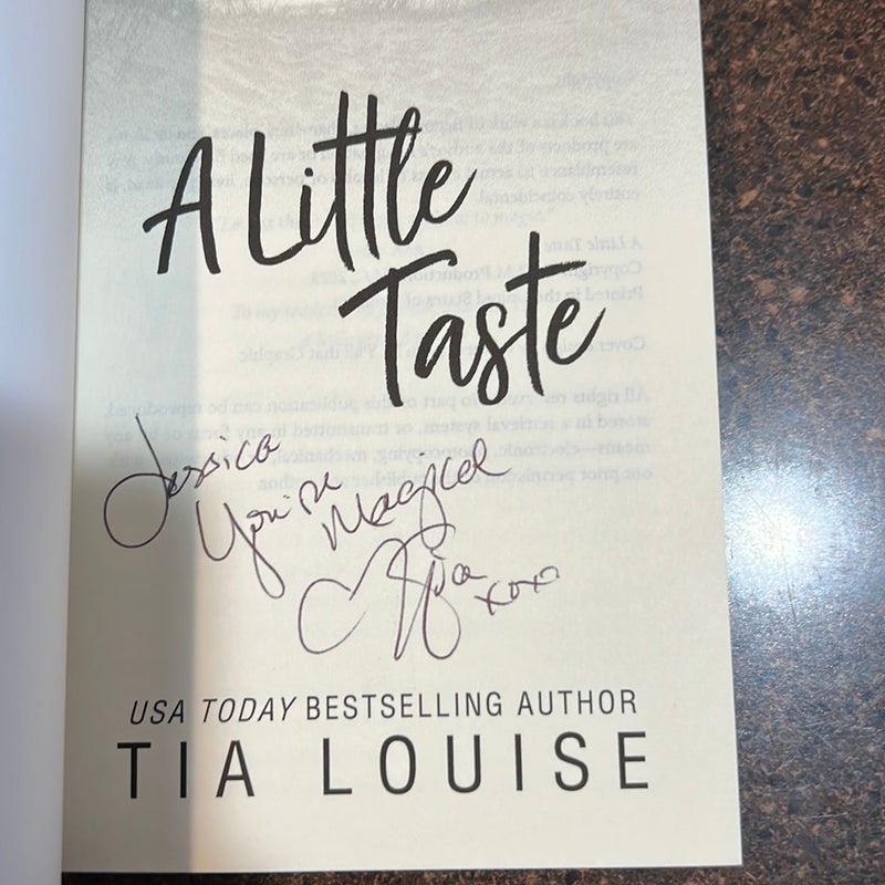 A Little Taste *signed