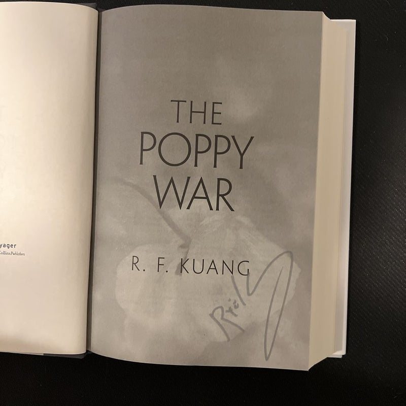 The Poppy War (signed)