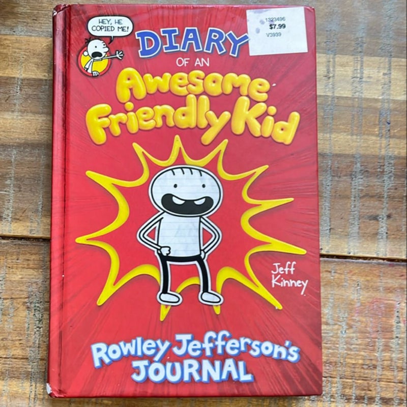 Diary of an Awesome Friendly Kid: Rowley Jefferson's Journal