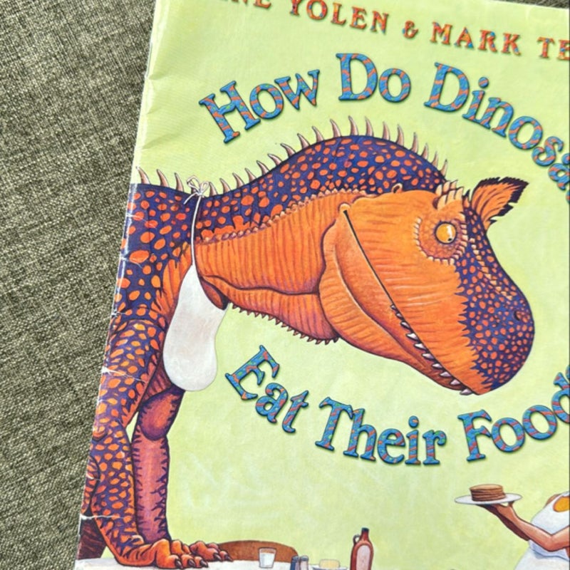 How Do Dinosaurs Eat Their Food?