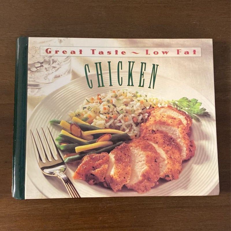 Great Taste Low Fat Books Chicken & One-Pot Meals (some discoloration & writing)