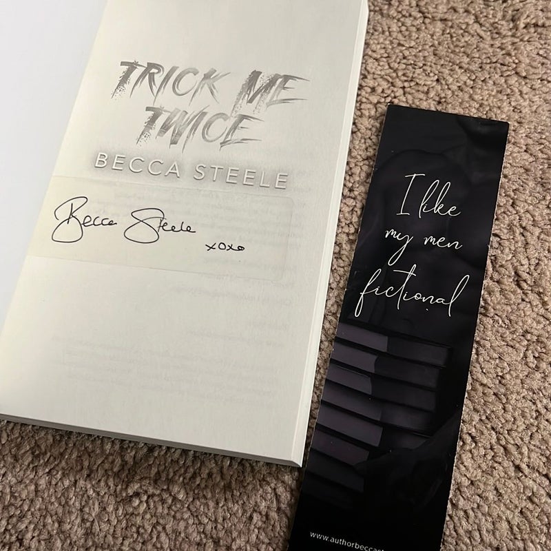 Trick Me Twice - Signed Bookplate