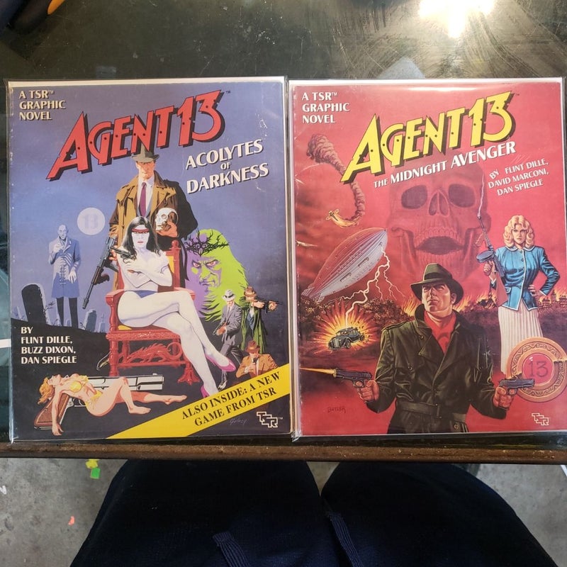 Agent 13 graphic novels 
