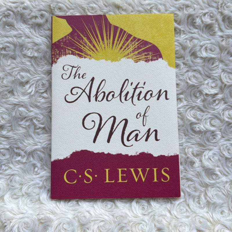 The Abolition of Man