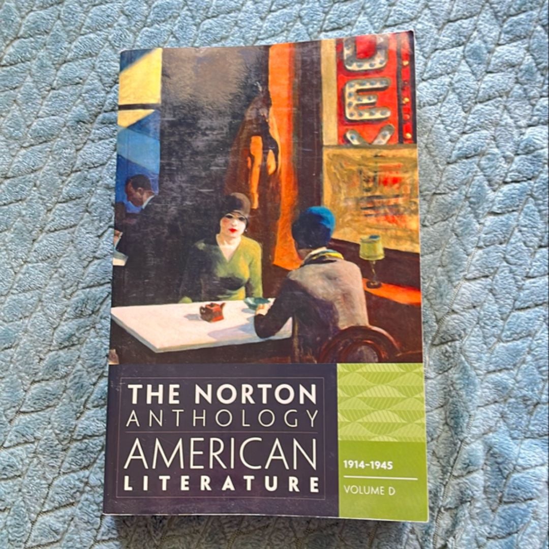 The Norton Anthology of American Literature, 1974 - 1945