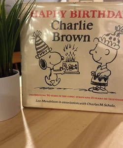 Happy Birthday Charlie Brown Limited Editon Book