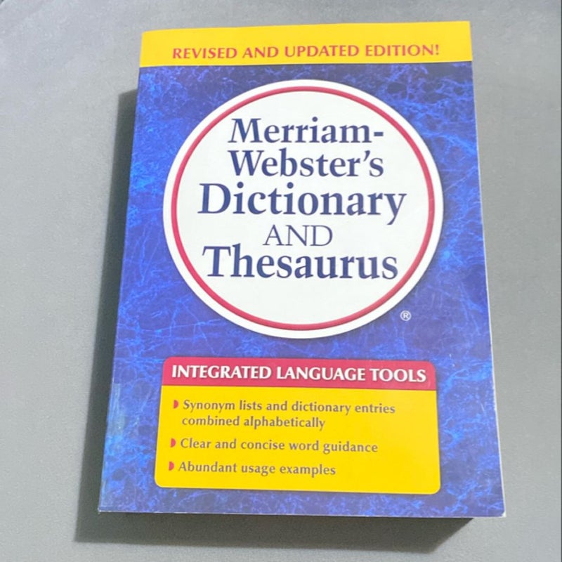 Merriam-Webster's Dictionary and Thesaurus