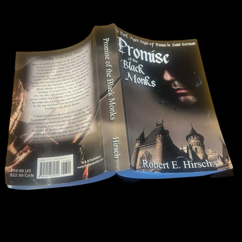 Promise of the Black Monks (Book 1) Signed By Author