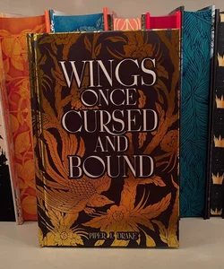 Bookish box wings once cursed and bound