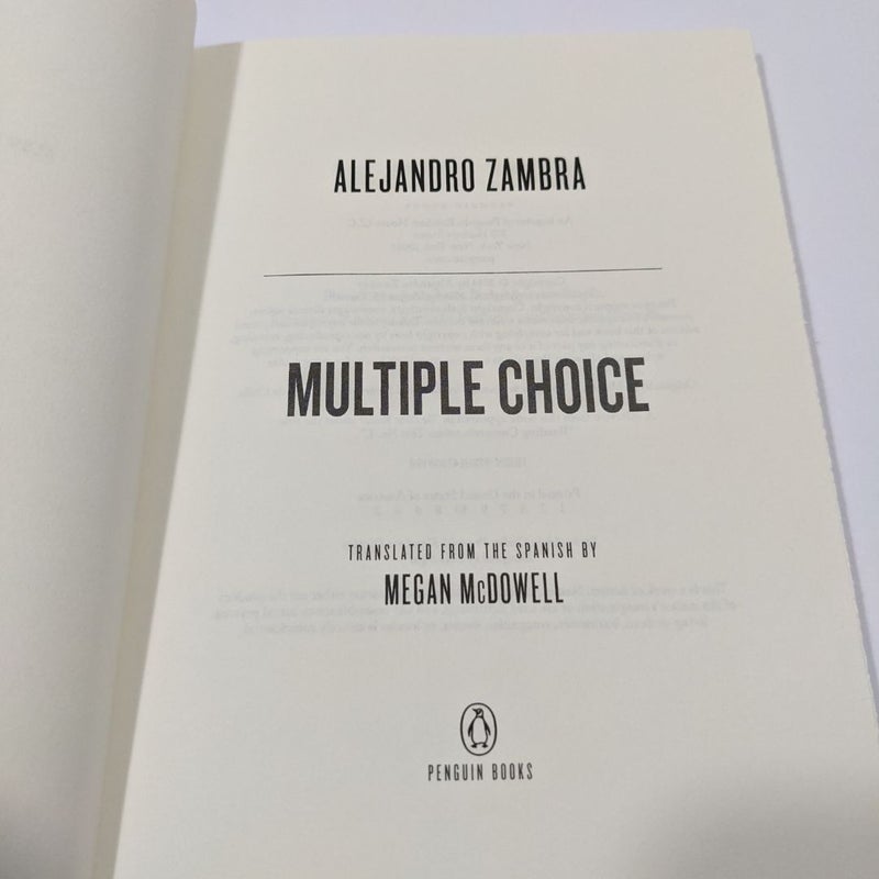Multiple Choice