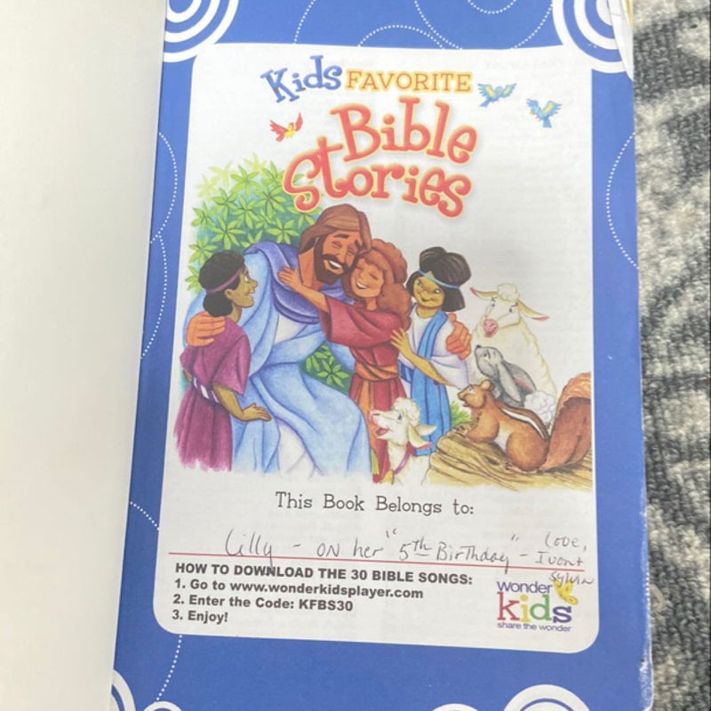 Kids favorite Bible stories