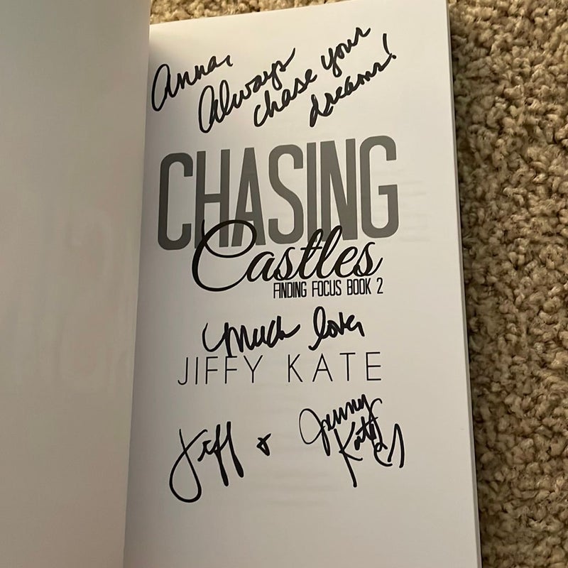 Chasing Castles (OOP cover signed by both authors)