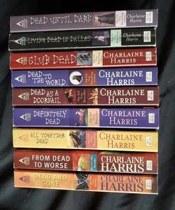 Set of 9 Sookie Stackhouse True Blood novels