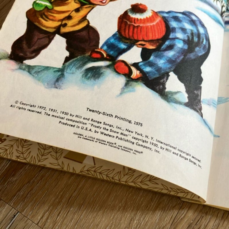Frosty the Snowman- Vintage