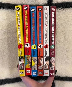 My Hero Academia, Vol. 1-6