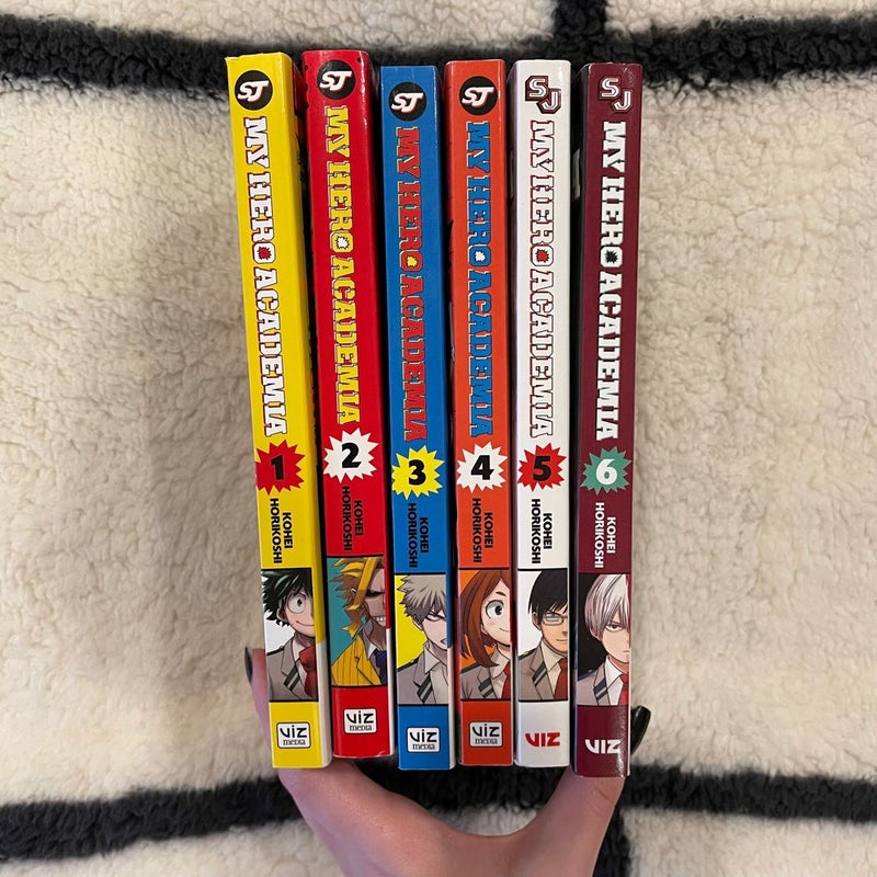 My Hero Academia, Vol. 1-6