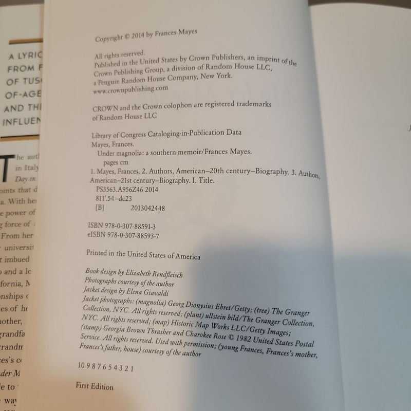 Under Magnolia (First Edition)