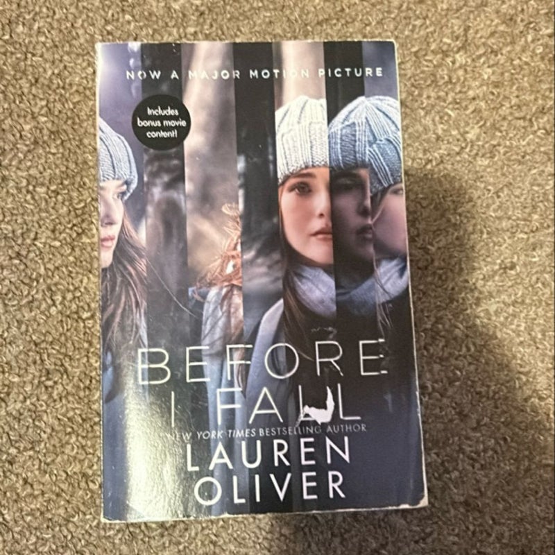 Before I Fall Movie Tie-In Edition