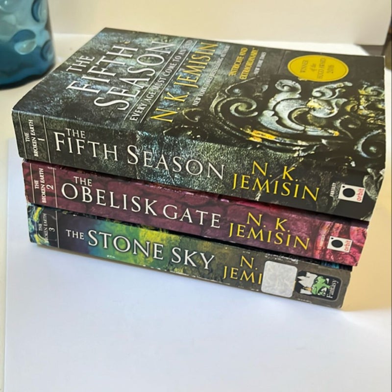 The Fifth Season, The Obelisk Gate, & The Stone Sky 