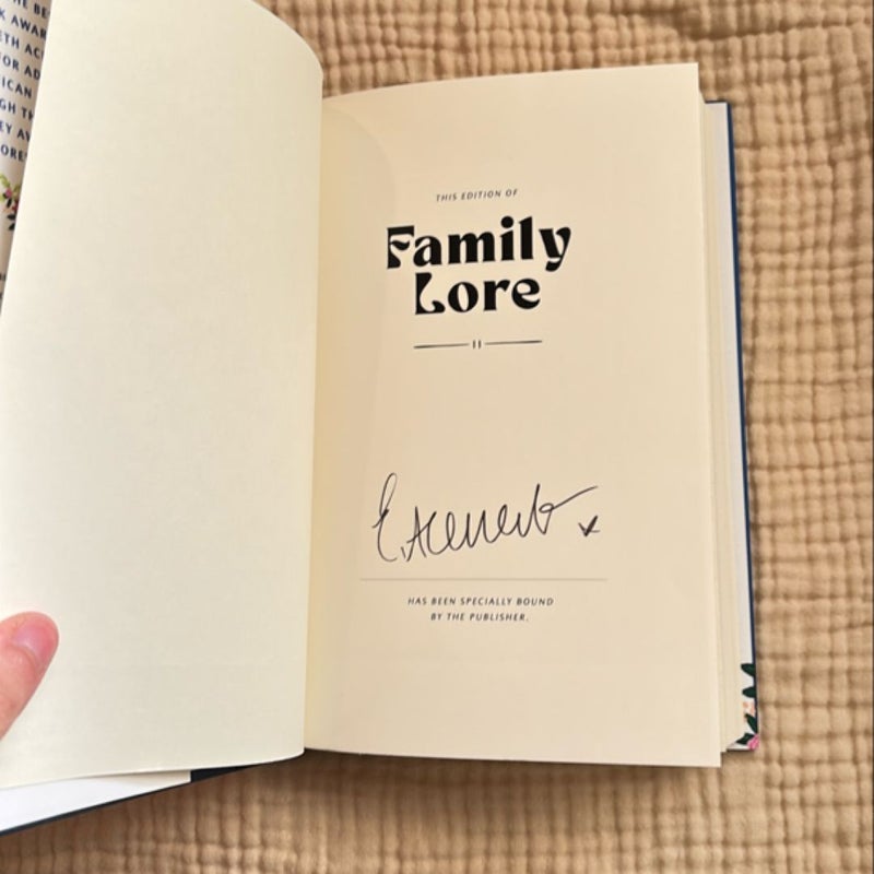 Family Lore (Signed First Edition)