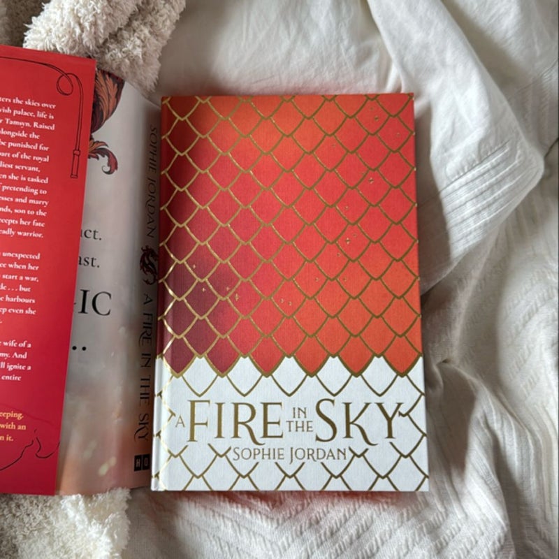 A Fire in the Sky ** SIGNED Fairyloot edition 